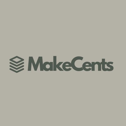 Wireframe picture of the MakeCents website